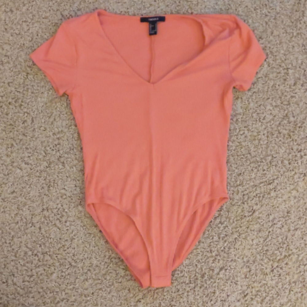 M Orange Body Suit